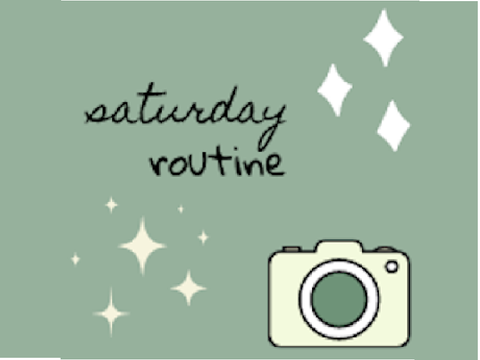 my saturday routine ✌️♡ productive