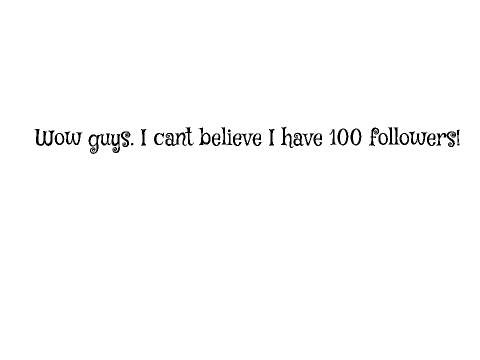 100 Followers!
