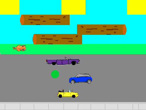 First Frogger Game