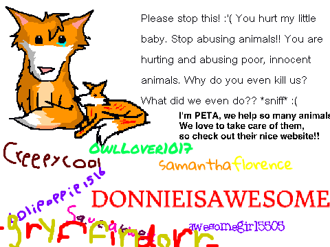 Sign if You're Against Animal Cruelty remix remix remix remix remix