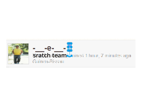 Hmm... Yes, Scratch Team