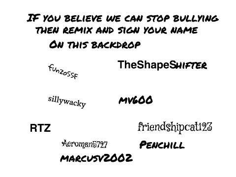 STOP CYBER BULLYING!!!!!