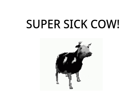 SUPER SICK COW!