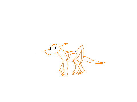 Dragon Walk Cycle