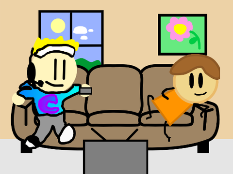 Add Yourself Watching TV remix