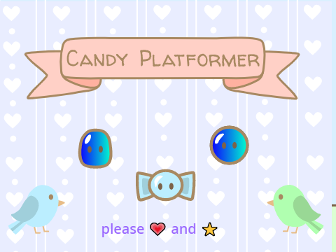 Cute candy platformer