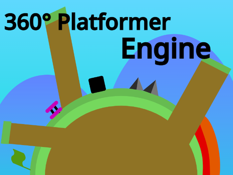 360° Platformer Engine  #Games