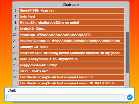 FAKE Chatroom!