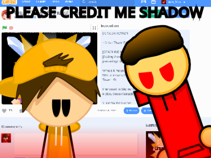 Pls credit me shadow