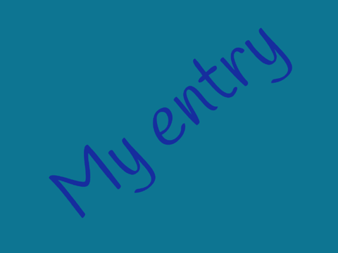 My entry!!!