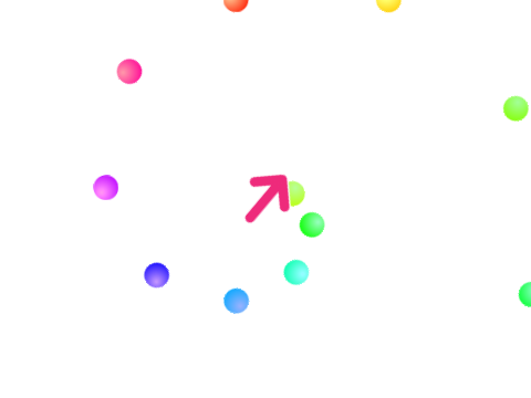 The arrow shoots out balls! remix