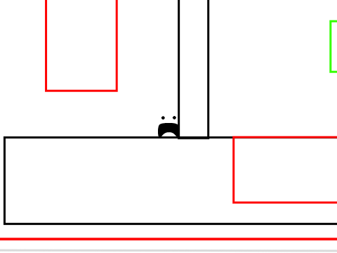 face the platformer