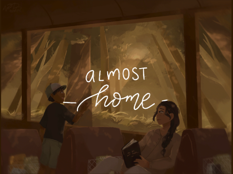 ⚘ almost home