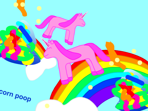 Pink Fluffy Unicorns Dancing on Rainbows... o_o remix