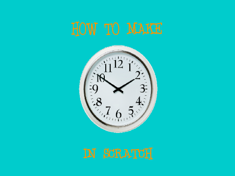How to make a working clock