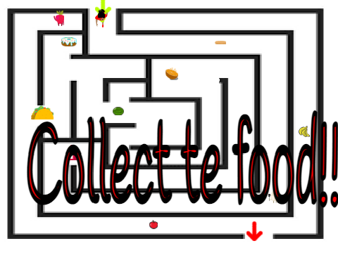Collect the food!