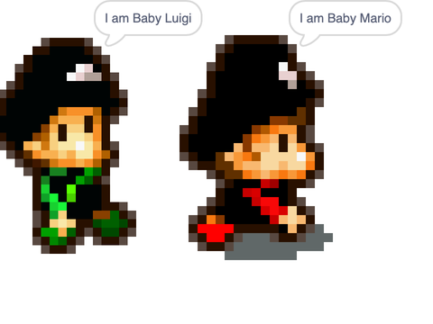 baby Mario spite