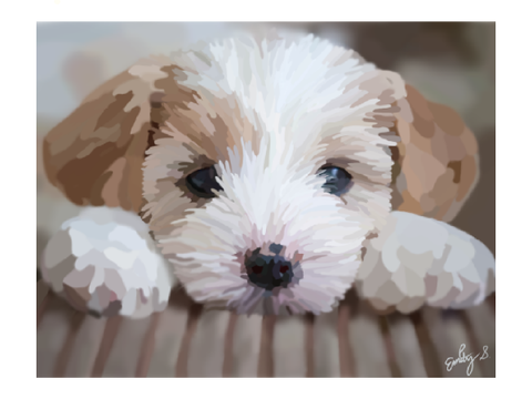 Puppy Blockshade