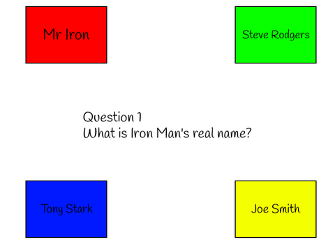 Marvel Quiz!