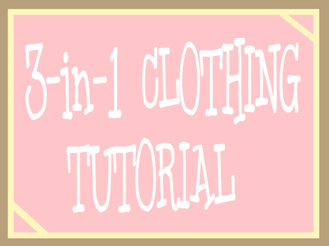 3-IN-1 CLOTHING ACCESSORY TUTORIAL