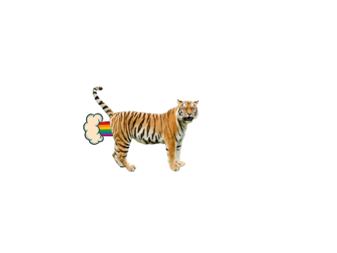 Super Realistic Flying Tiger