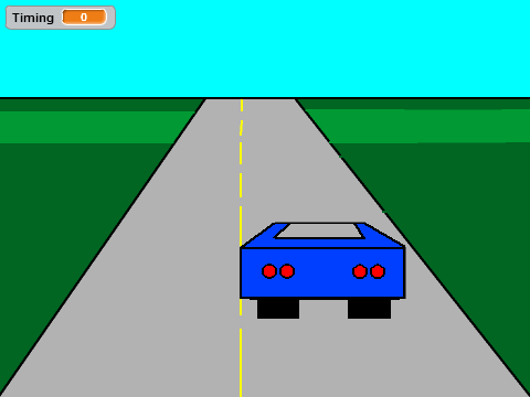 Super-basic driving game