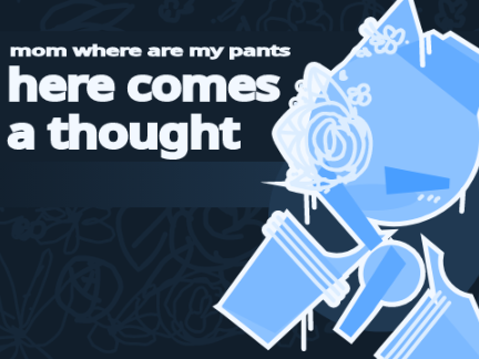begone, thought