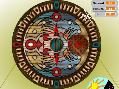 Majora's Mask Working Clock Tower Clock with minutes