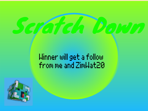 Scratch down Challenge 1
