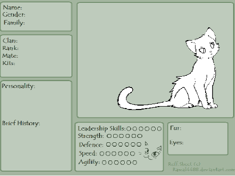 Warrior Cat REF