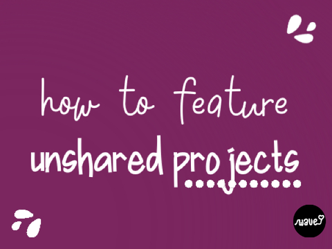  ❝ feature unshared projects ❞ 