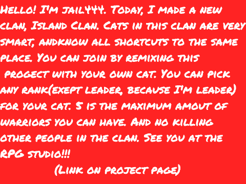 Island Clan Sign up