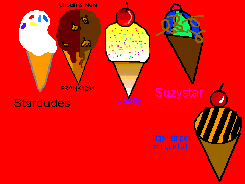 add your own flavor of ice cream