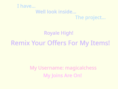 Royale High Trades//TheaH53// remix