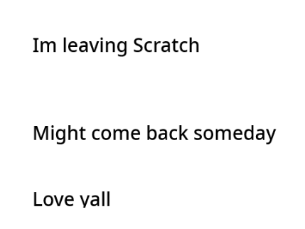 Im Leaving