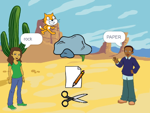 rock paper scissor online edition