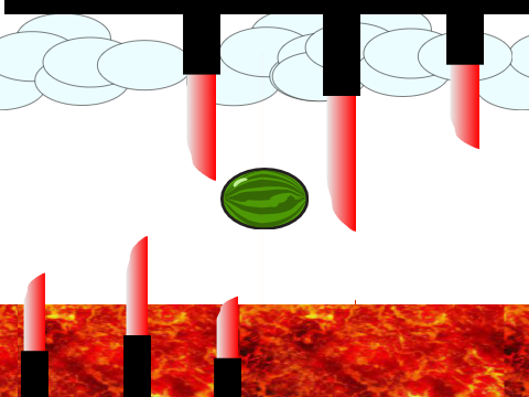 flappy pastèque