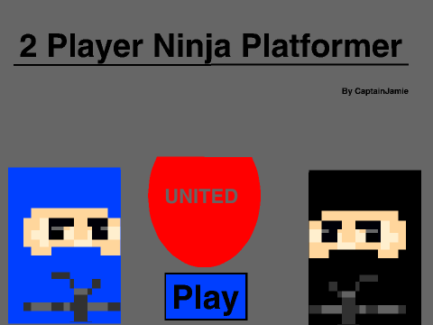 2 Player Ninja Platformer