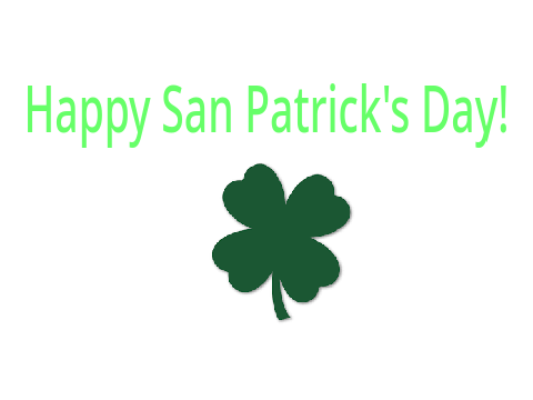Happy San Patrick's Day!!!!!
