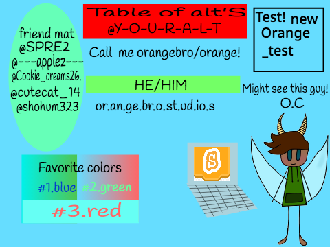 More info 'bout me