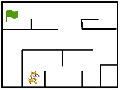 Coding Club maze