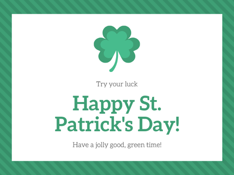 Happy St. Patrick's Day!