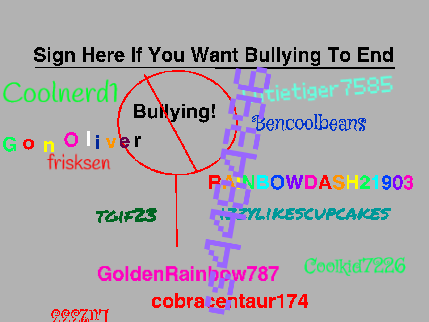 Sign If You Want Bullying To End! remix remix remix