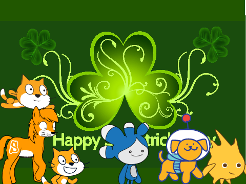 happy st. patrick day too all scratchers