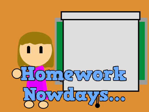 Homework Nowdays... || An Animated Meme