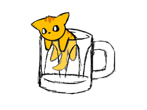Cat in a Cup
