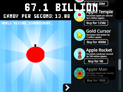 Apple clicker! V.1