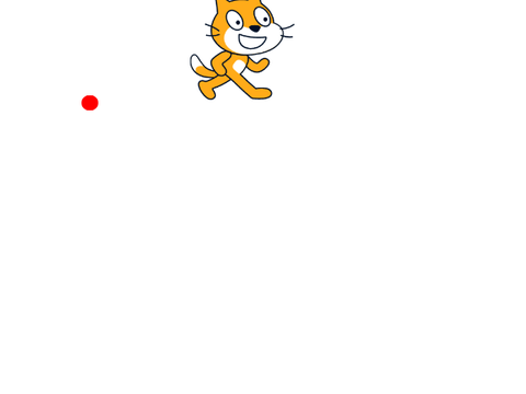 Cat Chasing Laser