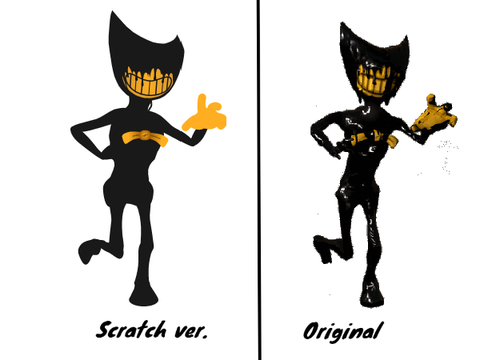 Ink Bendy Run Cycle Showcase