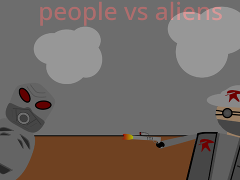 Alien vs people part one